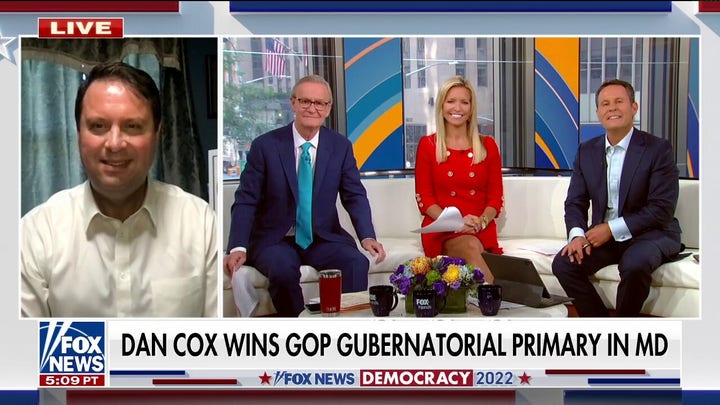 Dan Cox on winning Maryland primary: 'They came out because they believe in our America First values'