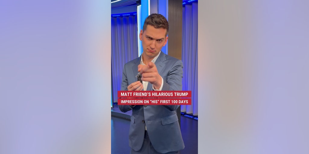 Matt Friend does hilarious Trump impression on his first 100 days