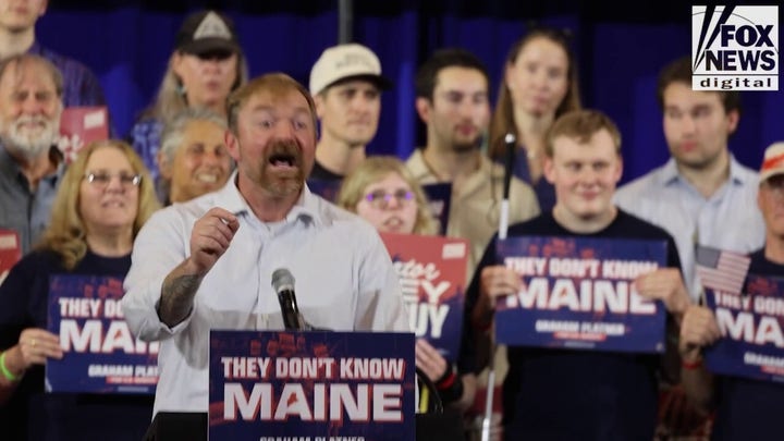 Platner delivers primary victory speech