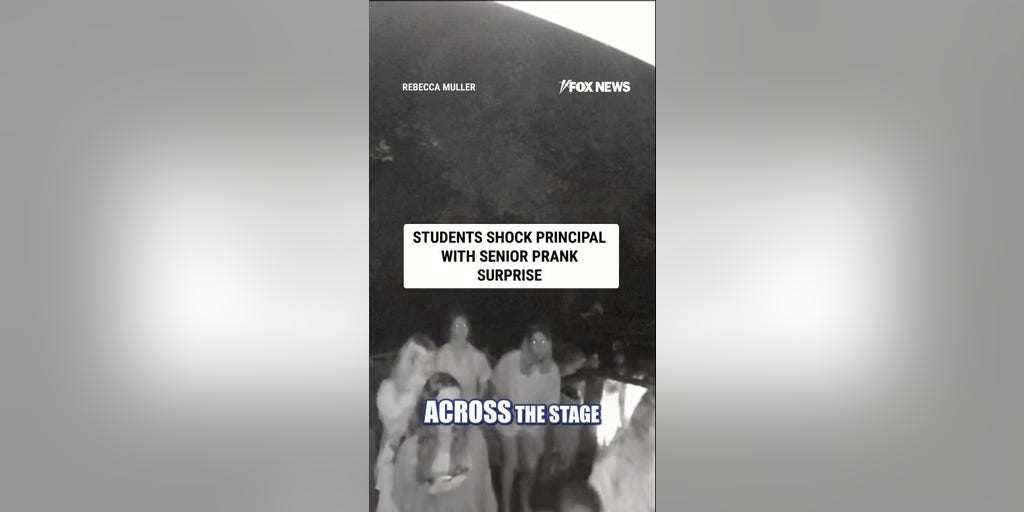 Students SHOCK principal with senior prank surprise