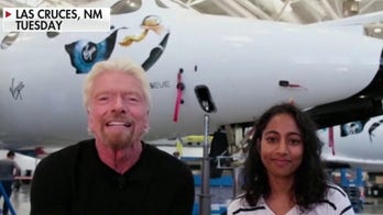 Richard Branson prepares to launch into space with Virgin Galactic