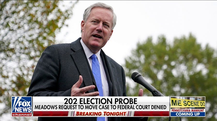 Judge Denies Mark Meadows' Request To Move His 2020 Election Case From ...