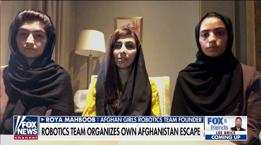 Afghan girls robotics team on escaping Taliban rule