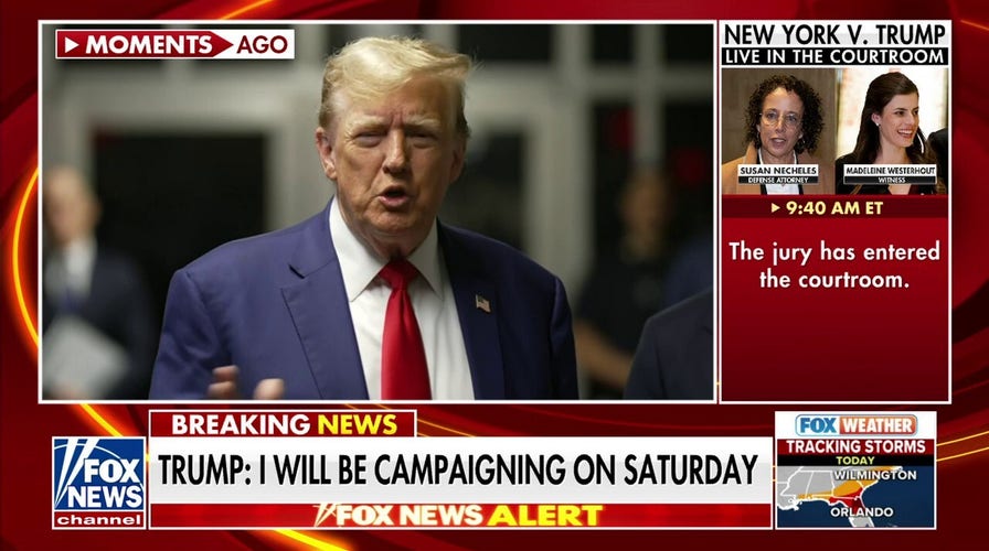 Trump says NYC judge refuses to take himself off case: 'Should be a mistrial'