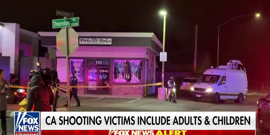 Police continue search for California shooting suspect after four killed in Stockton