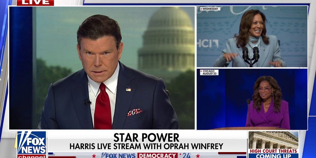 Oprah Winfrey to join Vice President Kamala Harris for town hall