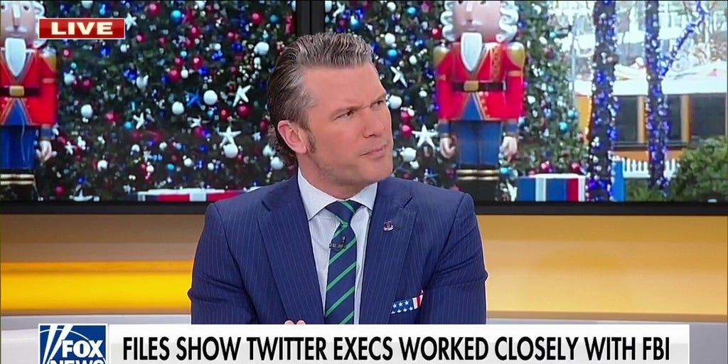 Pete Hegseth: Twitter Became A Subsidiary Of The FBI | Fox News Video