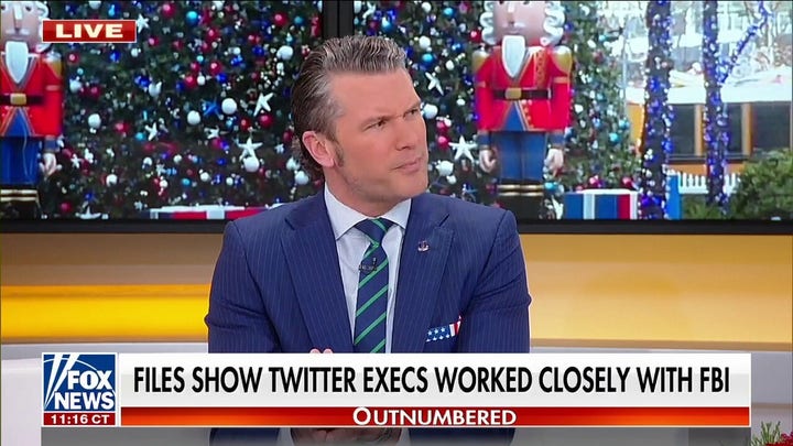 Pete Hegseth: Twitter became a subsidiary of the FBI