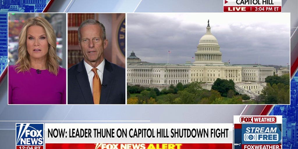 Trump ‘willing’ to meet with Democrats on Obamacare: Sen. John Thune ...