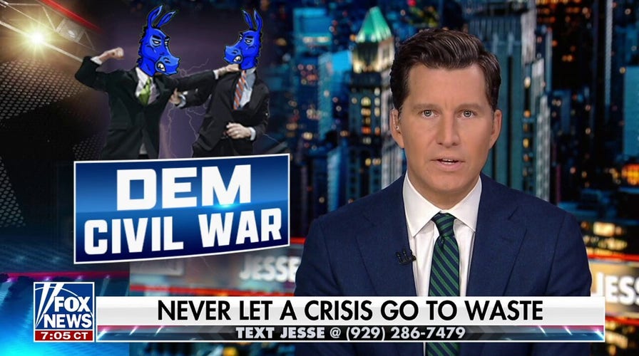 Will Cain: Civil war just broke out in Biden's party