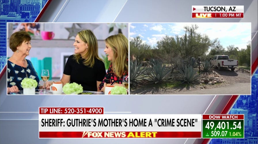 The investigation into the disappearance of Nancy Guthrie