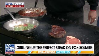 Michelin star chef teaches ‘Fox & Friends Weekend’ hosts how to grill the perfect steak