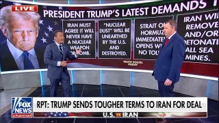 Trump sends tougher terms to Iran for deal