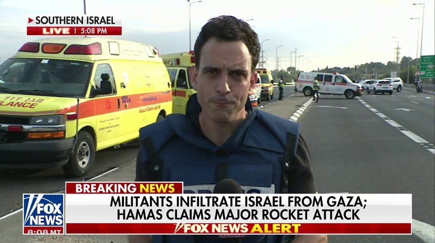 At least 100 killed in attack by Hamas into Israel