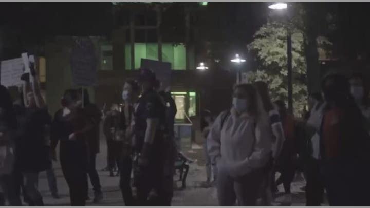 Antifa protesters disrupt pro-life prayer vigil on Texas college campus