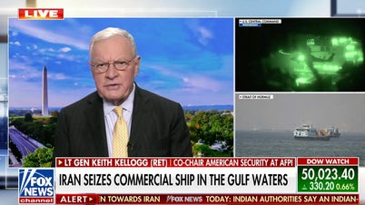 Lt Gen Keith Kellogg says Iran is led by a ‘bunch of thugs’
