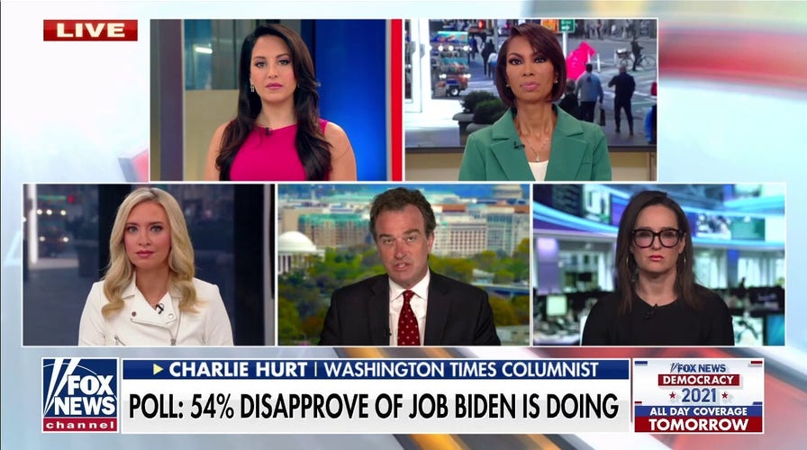  'Outnumbered' on Biden's plummeting approval rating