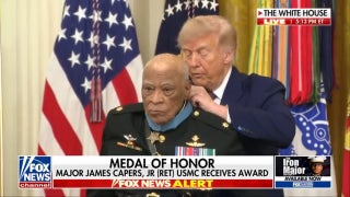 President Trump awards Medal of Honor to Major James Capers Jr