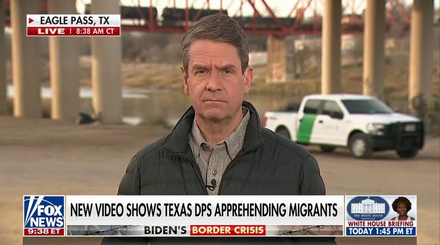 Videos show Texas DPS apprehending migrants along southern border