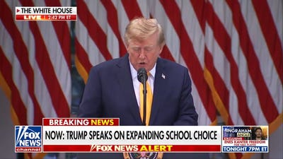 Trump takes aim at critical race theory and transgender ideologies in public schools