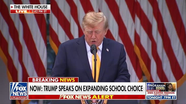 Trump takes aim at critical race theory and transgender ideologies in public schools