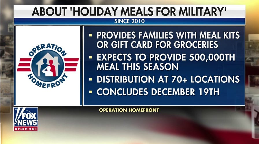 Operation Homefront distributes hundreds of meals, toys to military families in need