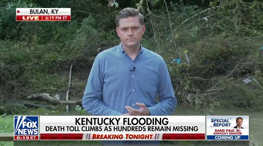 Kentucky flooding devastation: 'Lives scattered on a creek bank'