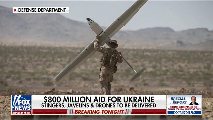  US sends drones and Stingers to Ukraine