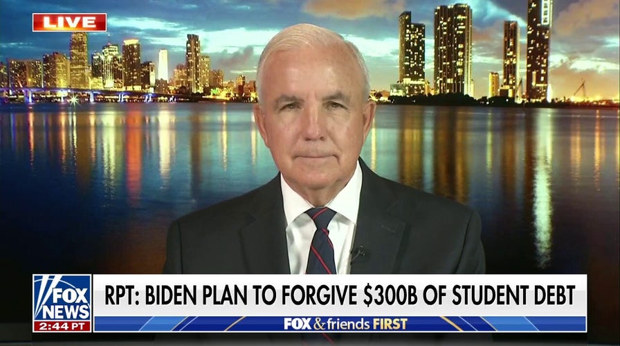 Rep. Gimenez rips Biden's plan to forgive $300 billion in student loan debt: 'Slap in the face'
