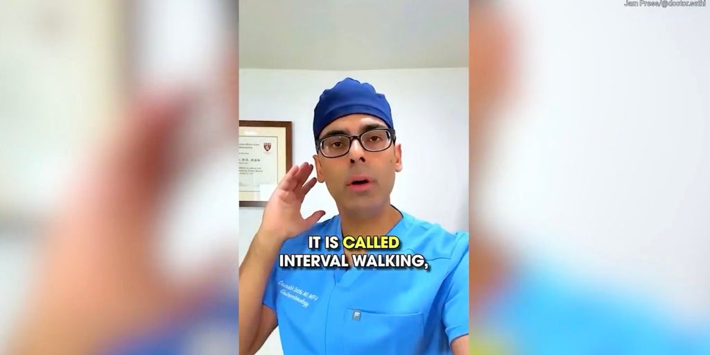Doctor reveals walking trick that's better than 10,000 steps for heart health