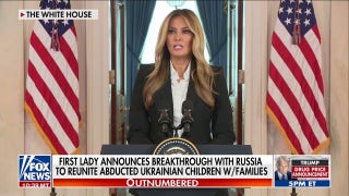 First lady announces several Ukrainian children being returned from Putin