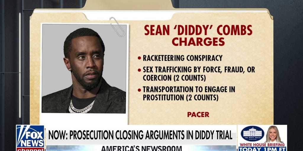 Prosecution's closing arguments underway in 'Diddy' trial