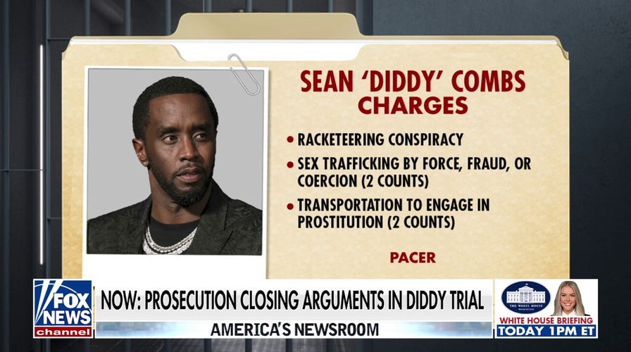 Prosecution's closing arguments underway in 'Diddy' trial 