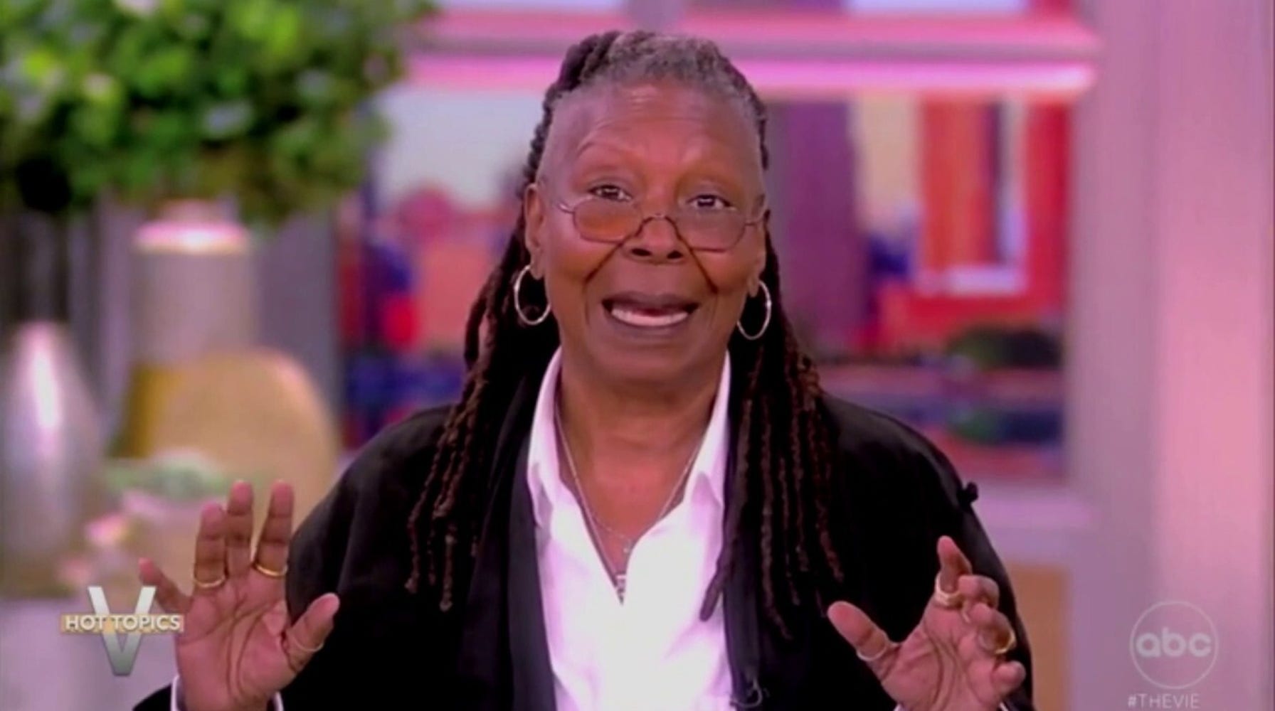 Whoopi Goldberg says she's 'not going anywhere' after Trump suggests she'll leave country if he wins