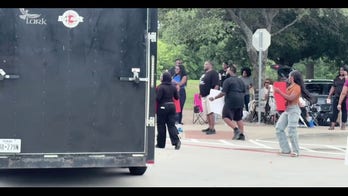 Tense confrontation breaks out between drivers and Karmelo Anthony supporters outside courthouse