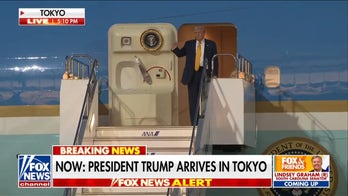 Trump lands in Tokyo for high-stakes Asia visit focused on trade, security