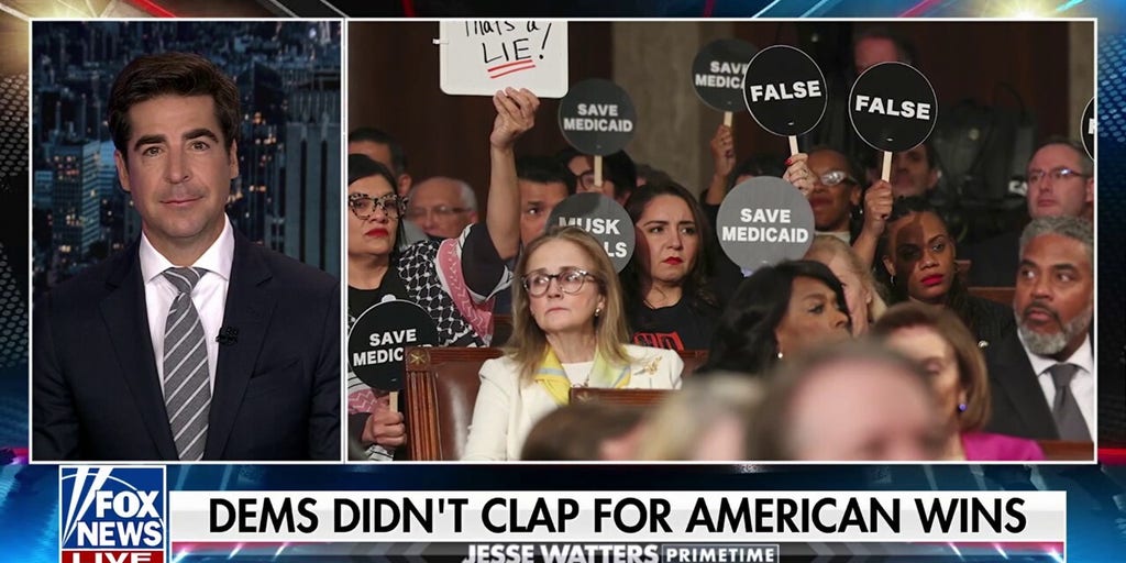 Jesse Watters: Even some Democrats were shocked by what happened during Trump's address