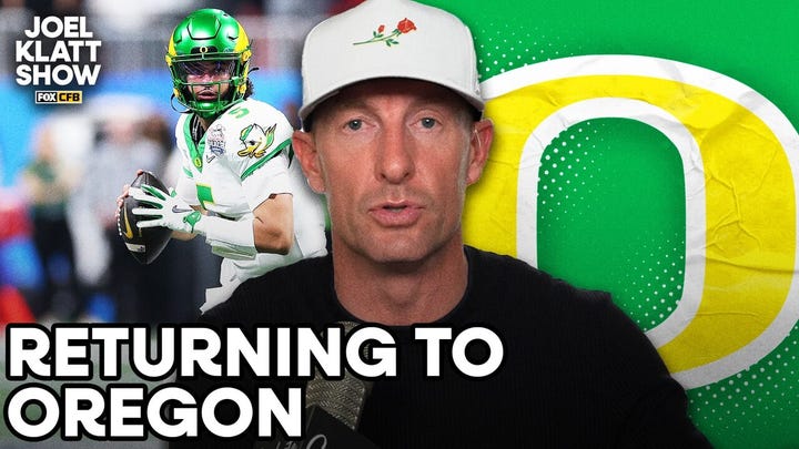 Dante Moore vuelve a Oregón para la temporada 2026; Ty Simpson rechaza ofertas de NIL para presentarse al NFL | Joel Klatt Show