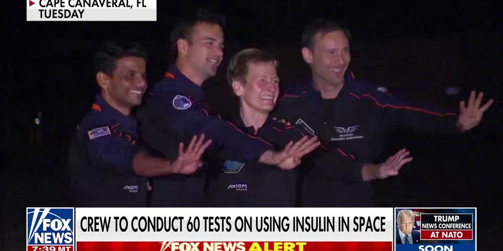 NASA Axiom 4 crew to conduct 60 tests on using insulin in space