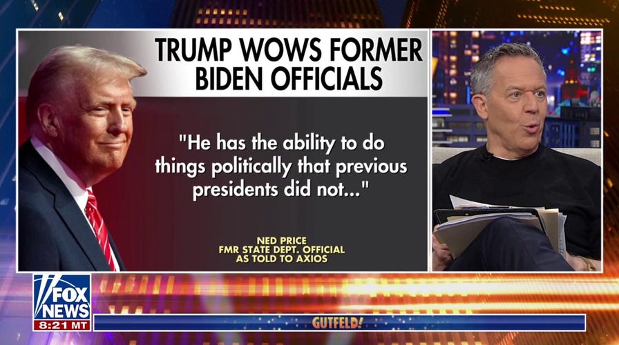 Greg Gutfeld: Biden officials want what Trump has