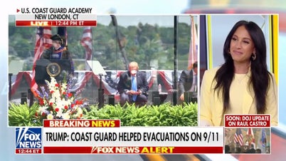 Trump’s Coast Guard commencement speech lauded as ‘heartwarming’