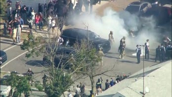 Federal agents deploy tear gas to disperse unruly crowd in Chicago