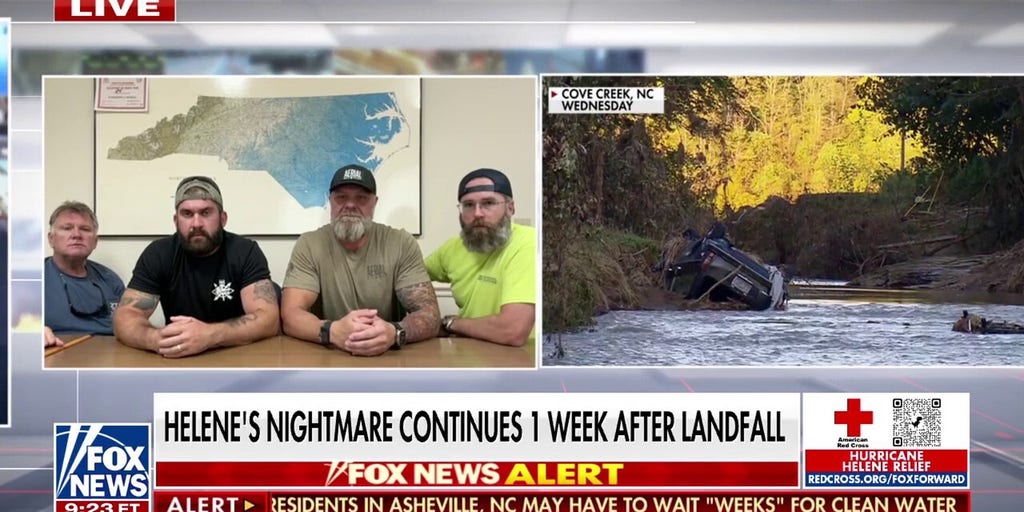 Volunteers step in to help Hurricane Helene rescue efforts: There is no support, no leadership here