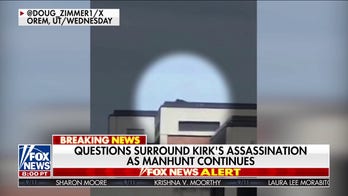 Video shows person on roof after Charlie Kirk assassination, weapon recovered