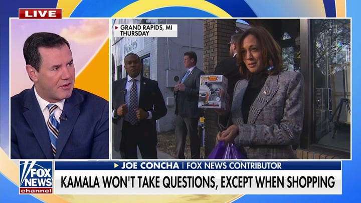 Joe Concha casts doubt on VP Harris: Americans don't believe she is ready to be president