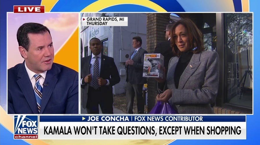 Joe Concha casts doubt on VP Harris: Americans don't believe she is ready to be president