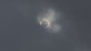 WATCH: Lively gathering at Niagara Falls cheers on total solar eclipse 
