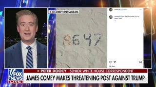 Peter Doocy on the ‘head-scratcher’ behind James Comey’s threatening post against Trump - Fox News