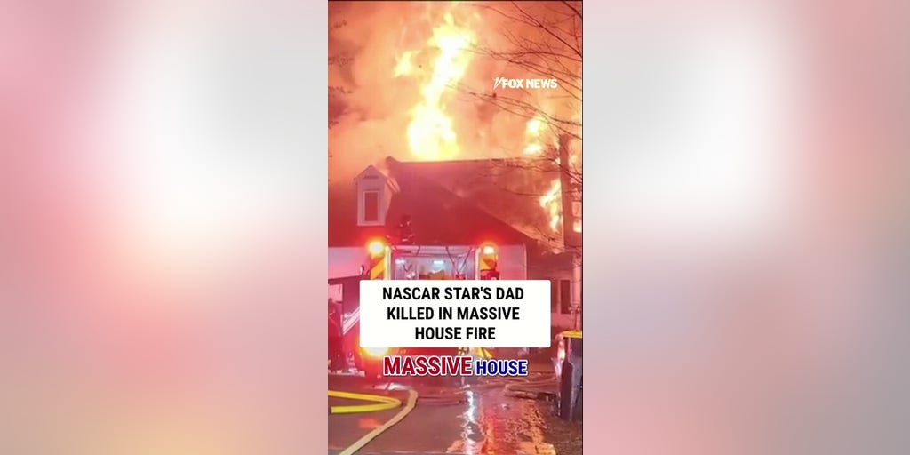NASCAR star's dad killed in MASSIVE house fire
