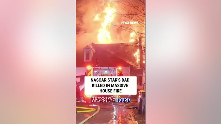 NASCAR star's dad killed in MASSIVE house fire